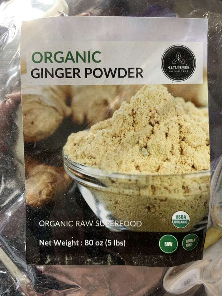 Natural Organic Ginger Powder (5lbs)