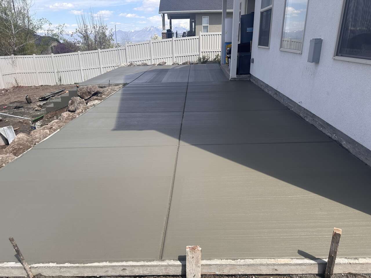 RV Pads | Sports Courts | Driveway Extensions | Walkout Basements | Concrete Work | Patios | Flatwork