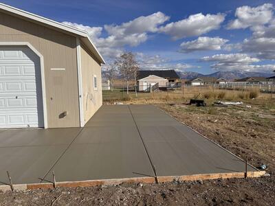 Concrete Work | RV Pads | Driveways | Sports Pads | Footings | Walkout Basements | Concrete Patios | and More!
