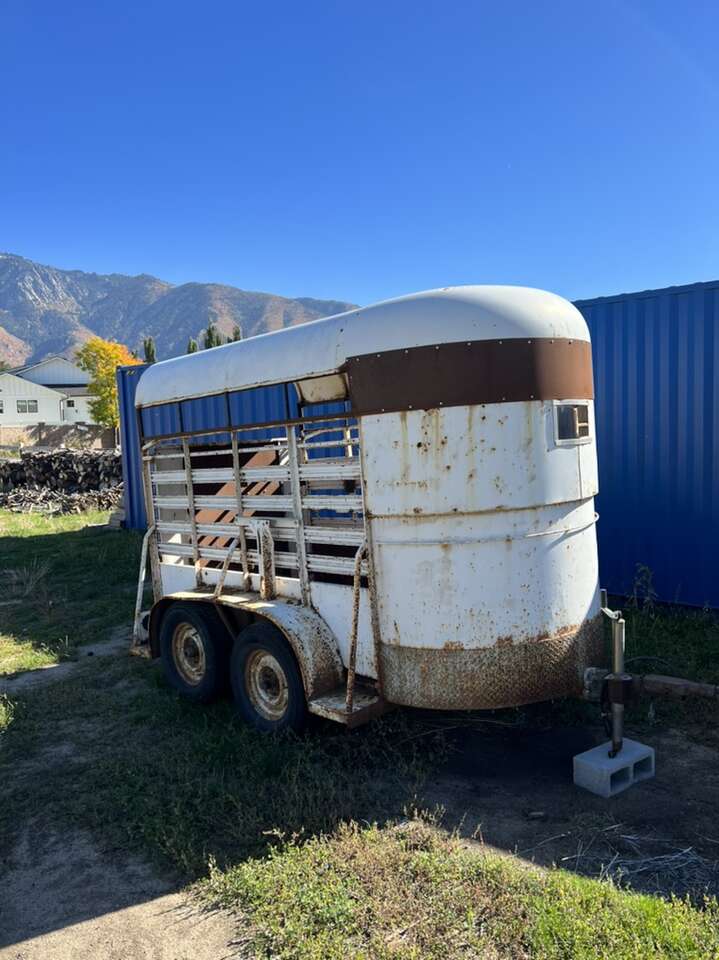 2 Horse Trailer Livestock