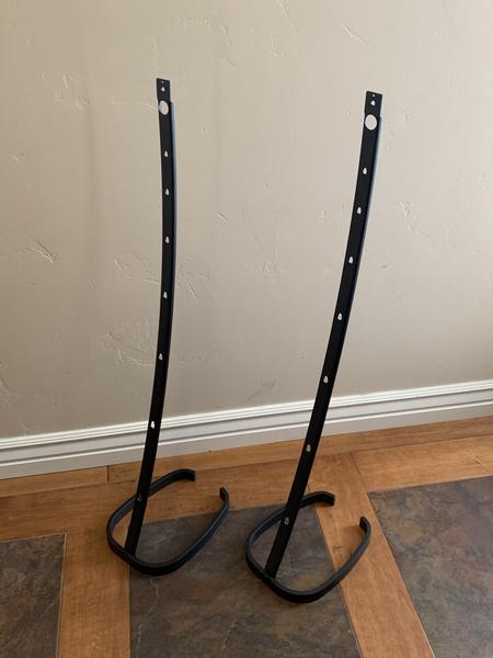 36” Satellite Speaker Stands - Height Adjustable