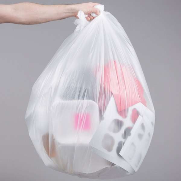 55-Gallon 22-Micron High Density Trash Bag Liner
