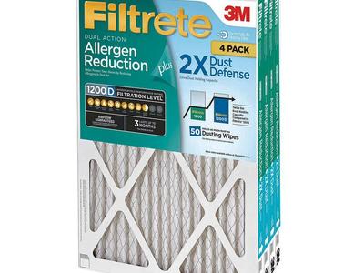 4-Pk Air Filters Filtrete Micro Allergen+ 20x30”