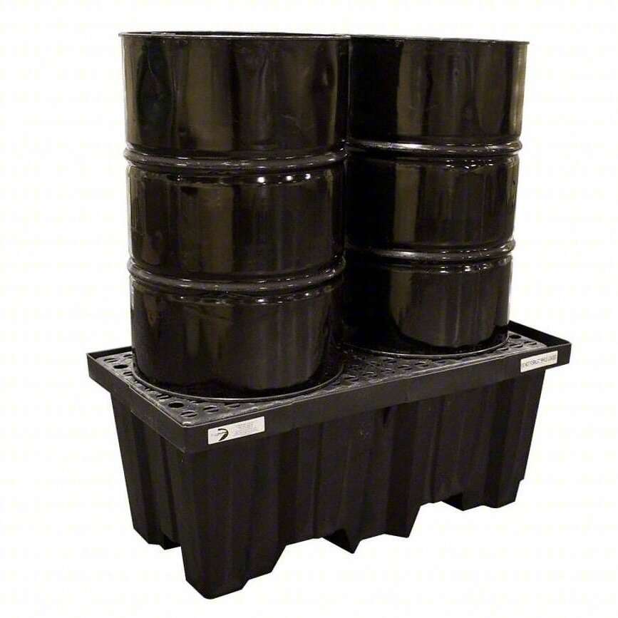 2-Drum Spill Containment System • 66-gal Capacity