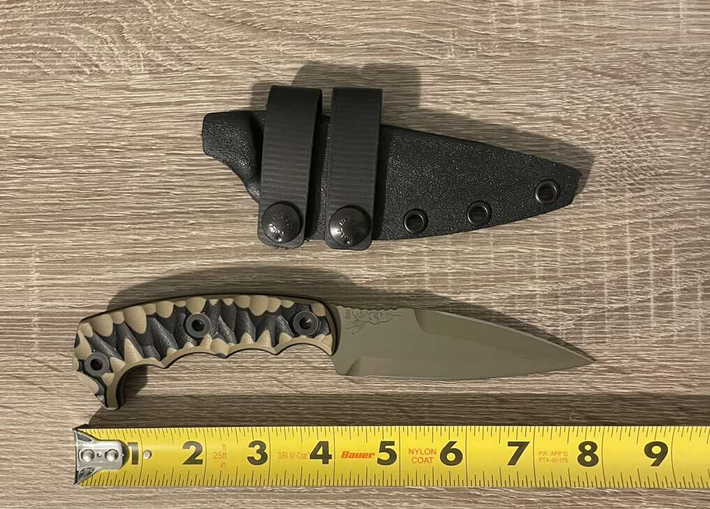 Half Faced Blades HUMINT Kn… Hunting and Fishing