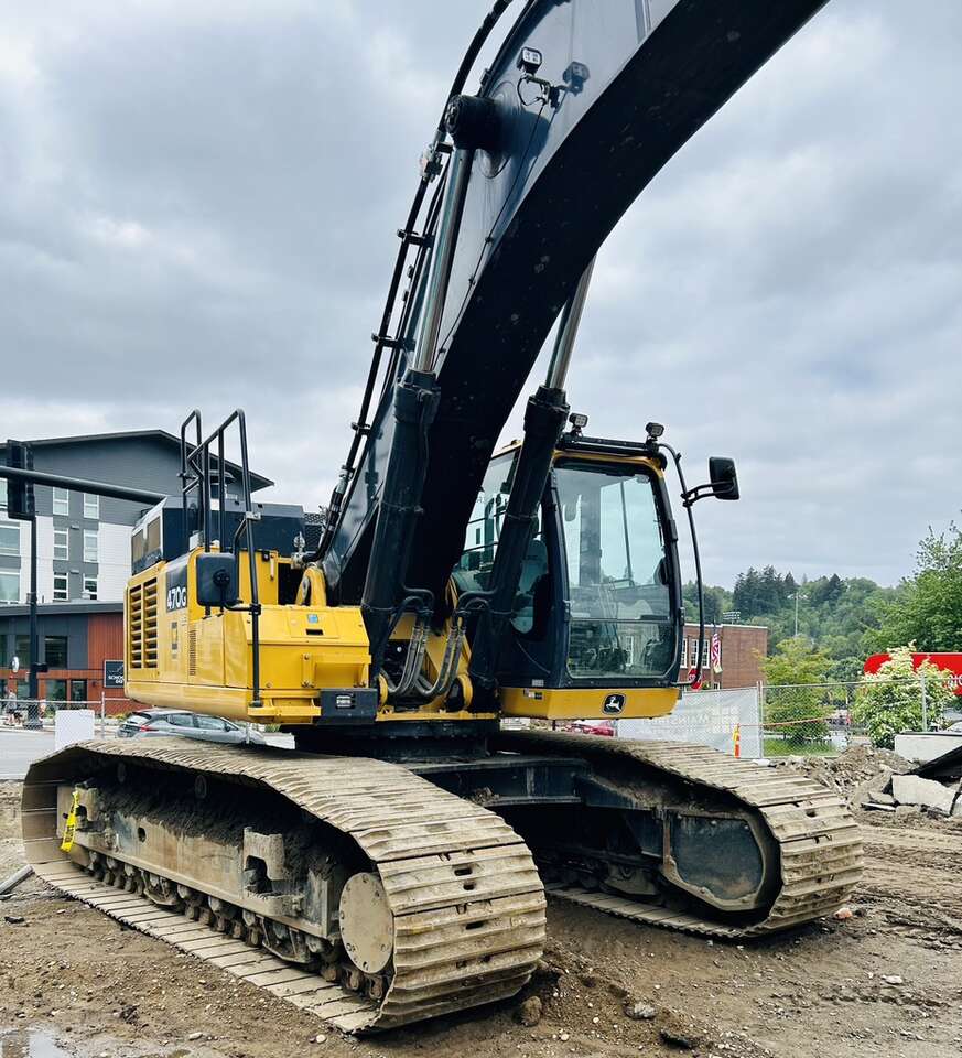 ‘22 John Deere 470G Excavator Aux Hyd Thumb 2k Hrs
