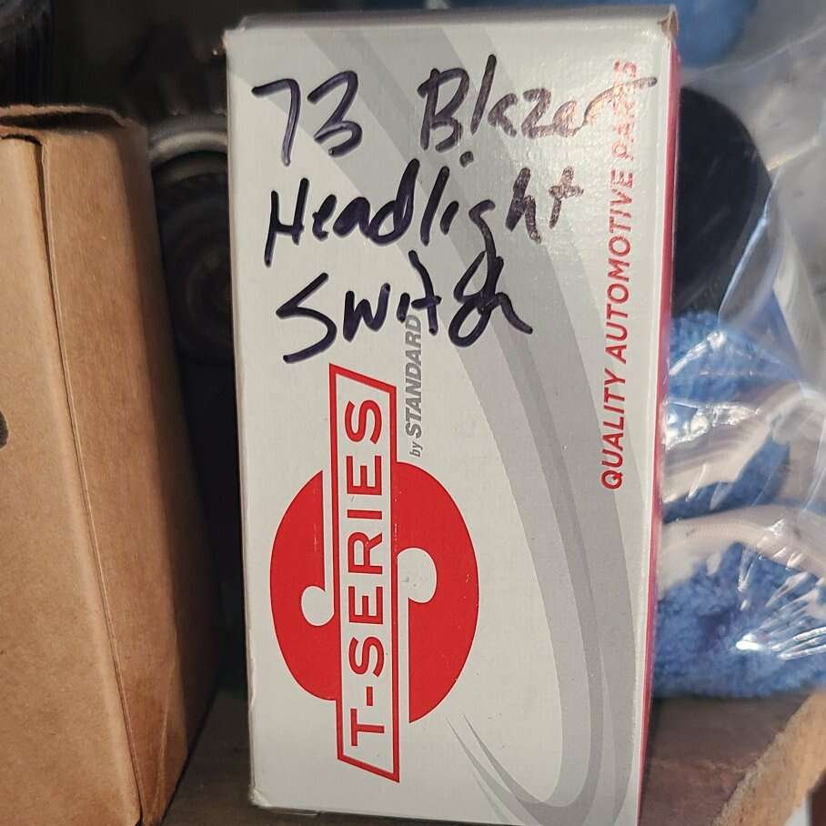 73 GM Truck Headlight Switch