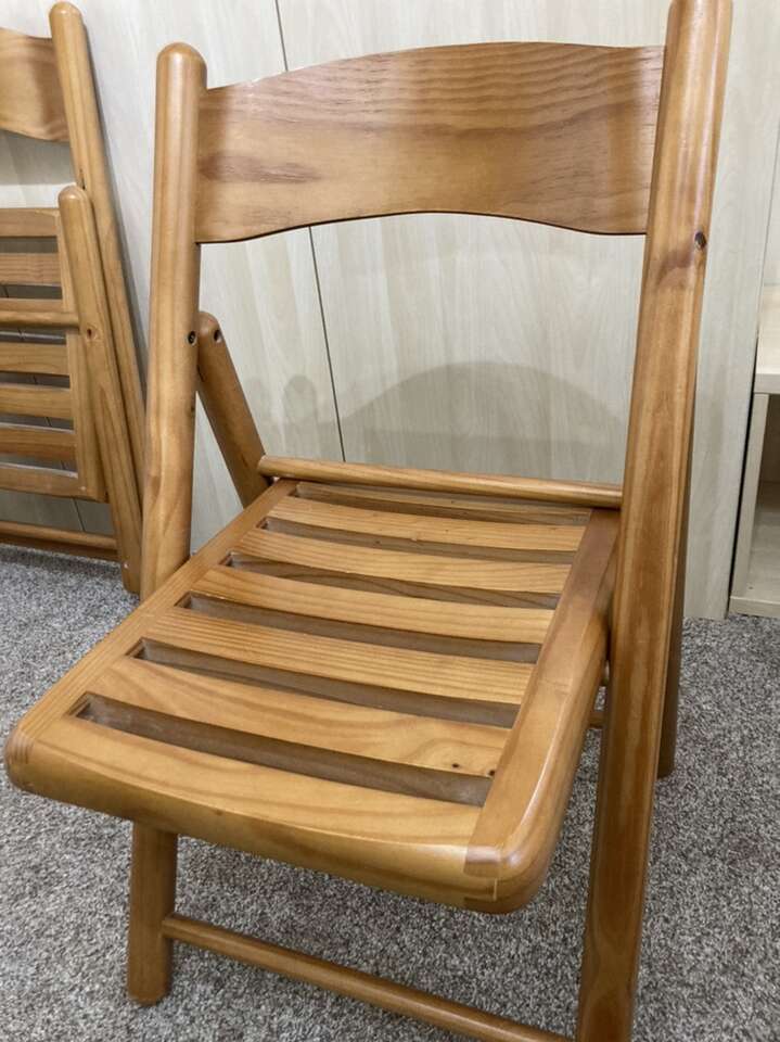 Set Of 4 Wooden Folding Chairs Furniture