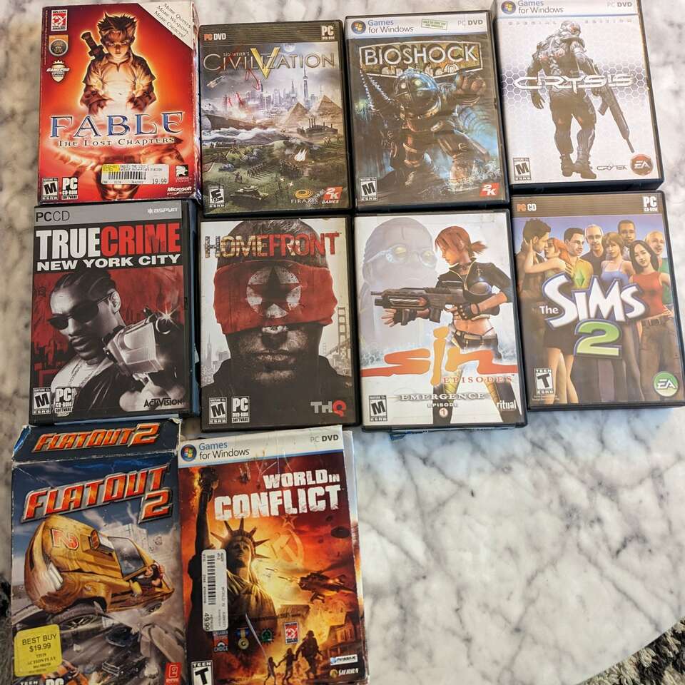 PC games lot
