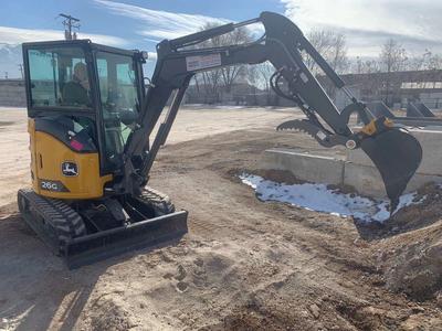 For Rent: 26 Class Mini Excavator – 6,800 lbs - Mid-Size Mini-X Tractor for Tight Jobs