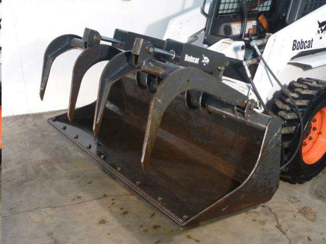 Bobcat or Deere skid steer for rent. Attachments available. Add forks, grapple, auger, breaker, trencher