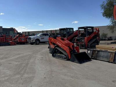 SCL100 for rent. Great stand-on mini skid steer