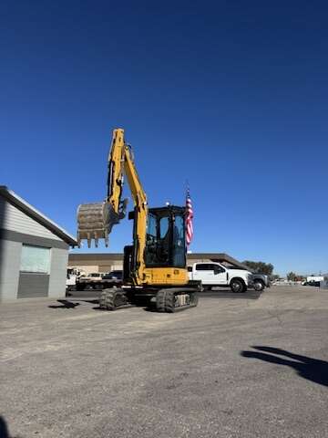 Smaller mini-excavator for rent. 4k lbs, easy to tow.