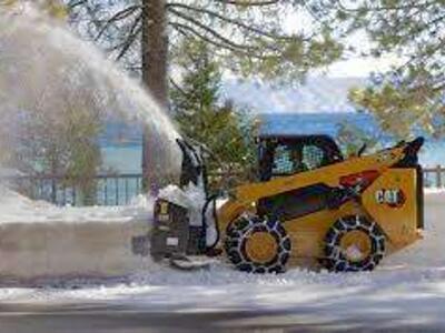 Wheeled Skid Steer for Rent – Snow Removal Made Easy