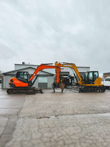 Kubota KX-80 or CAT 308 Excavator Rental