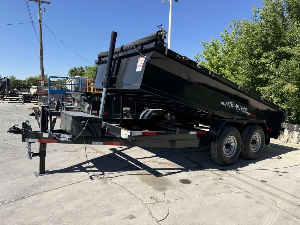 Texas Pride High Side 7x14 Dump Trailer Rental
