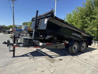 Texas Pride High Side 7x14 Dump Trailer Rental