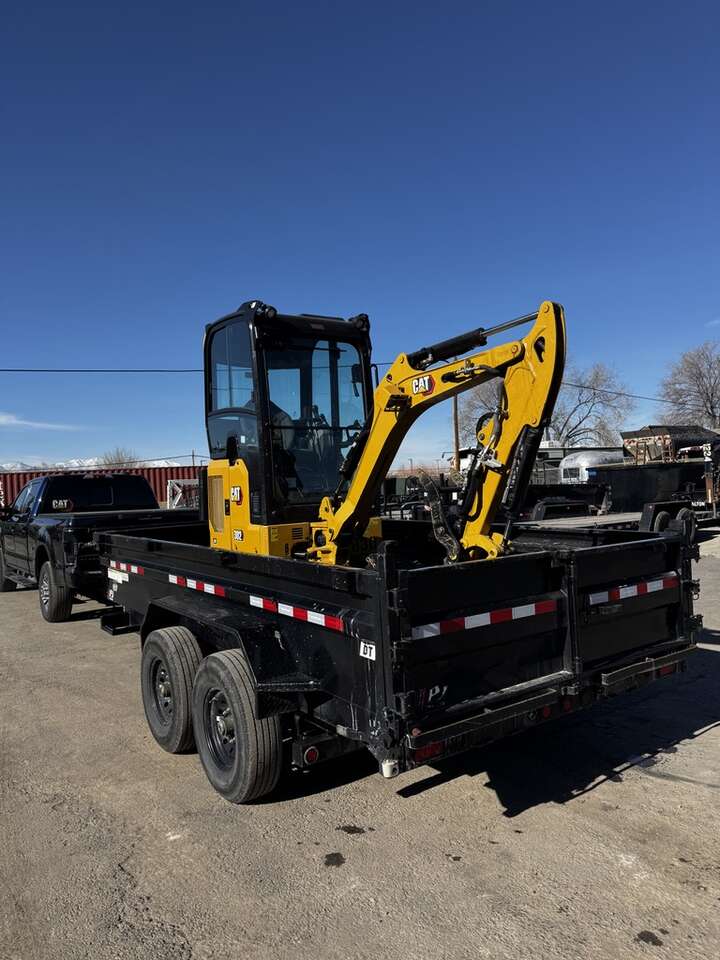 FOR RENT: CAT 302 Excavator & Dump Trailer