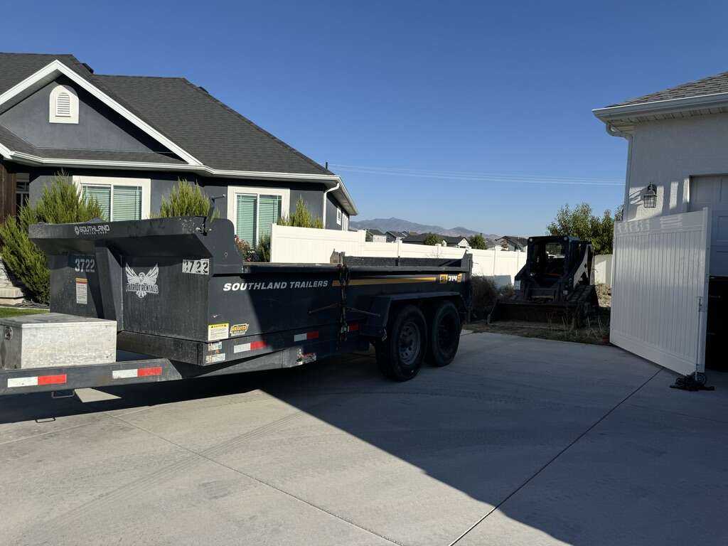 FOR RENT: Southland 7x14 Dump Trailer