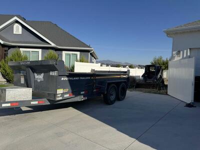 FOR RENT: Southland 7x14 Dump Trailer