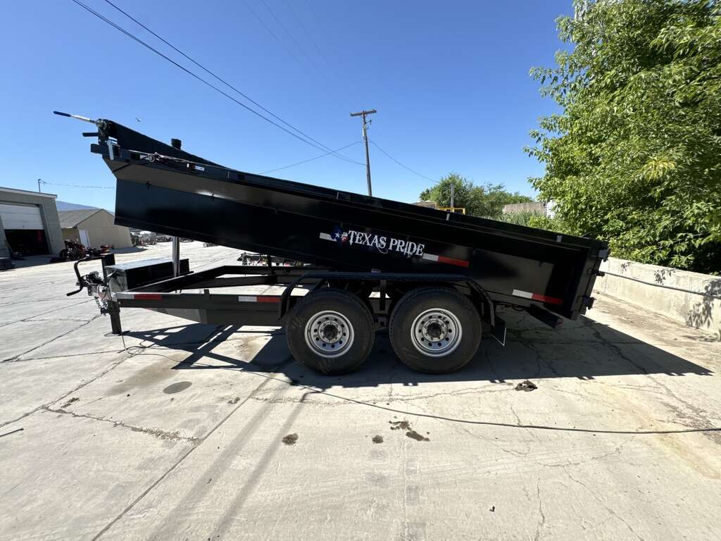 7x14 Dump Trailer Rental - Texas Pride, Southland, PJ Trailers