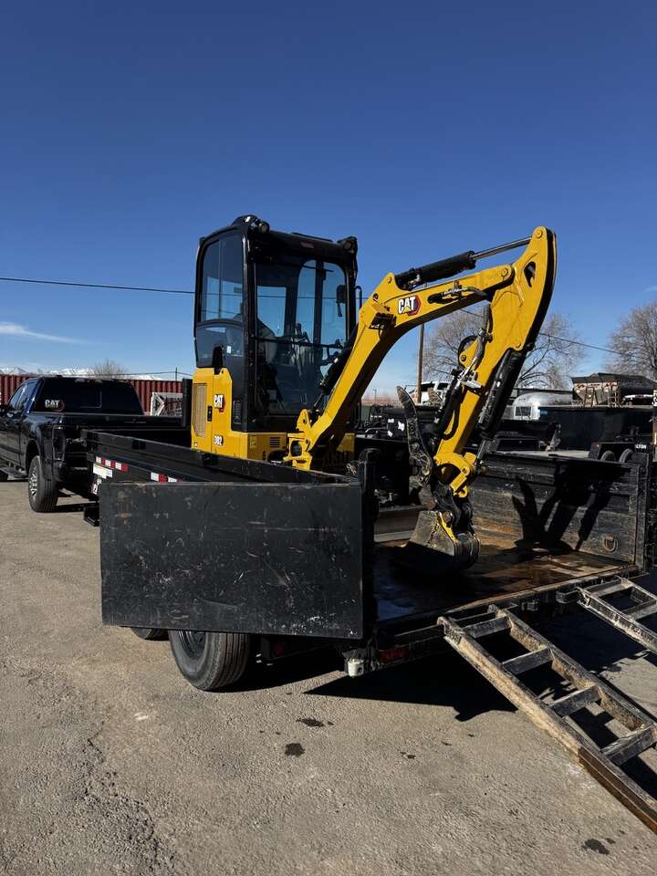 CAT 302 Excavator & Dump Trailer Combo Rental
