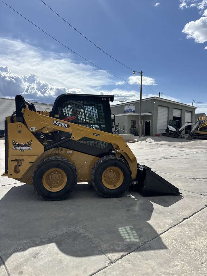 RENTAL: CAT 242D3 Wheel Skid Steer  - Delivery available