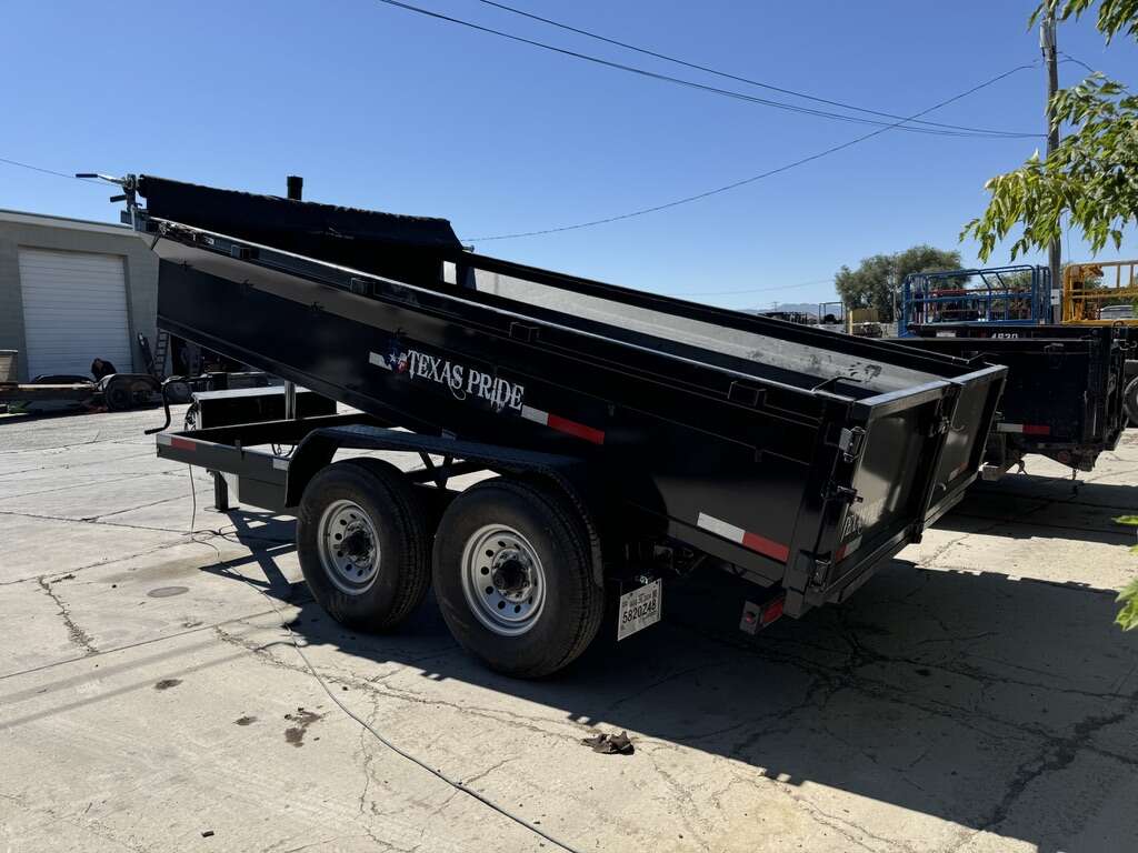 7x14 Dump Trailer for Rent – 14,000 lb Capacity