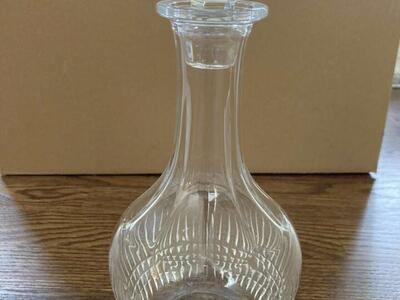 Cut Crystal Wine Or Liquor Decanter