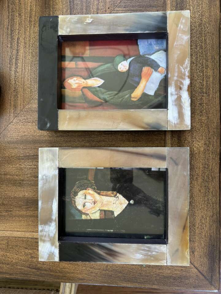 Set Of 2 New Contemporary 5 X 7 Inch Frames