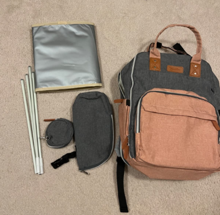 New in box Diaper Backpack with Changing Pad(5 left)