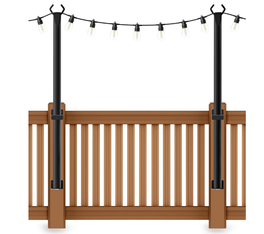 New in box 2 Pack String Light Poles