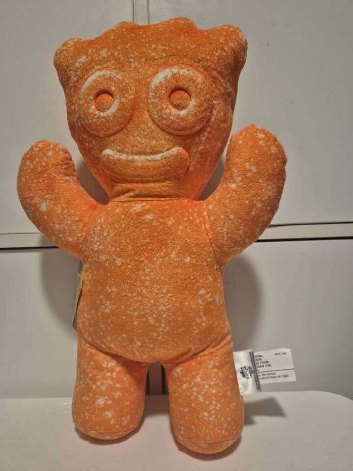 New Orange Sour Patch Kids plush