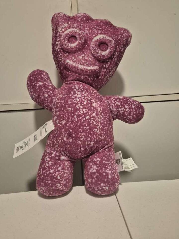 New Purple Sour Patch Kids plush