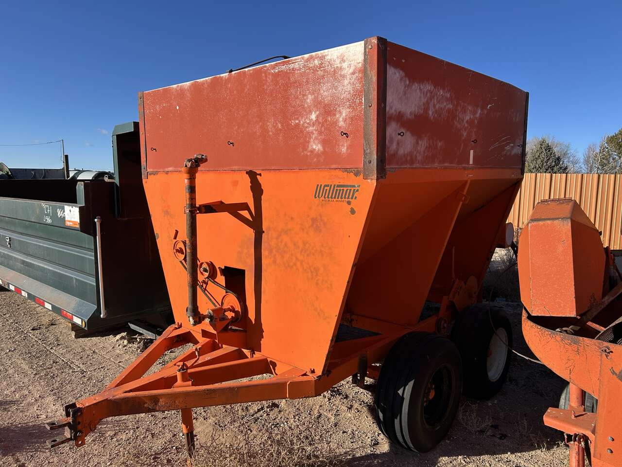Willmar Pull Type Dry Fertilizer Spreader - Trailer