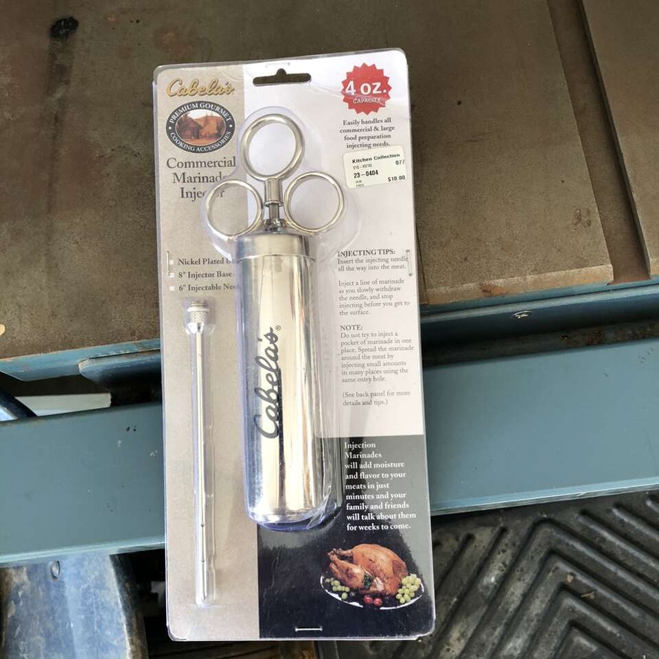 Cabelas Commercial marinade injector