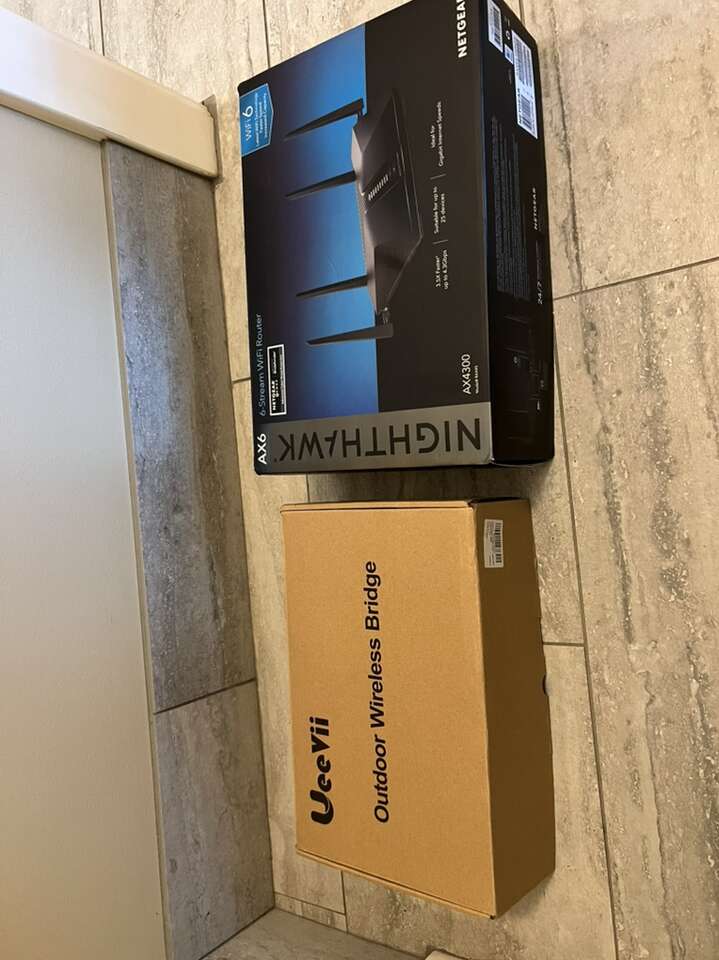 New Nighthawk Router & UeeVii Bridge System