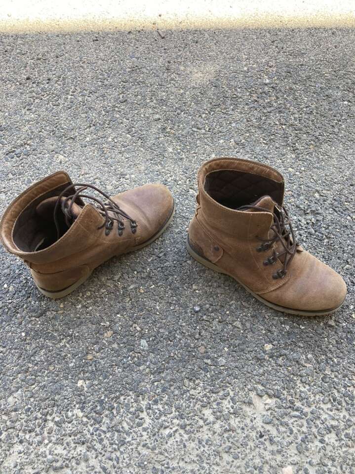 North Face Leather Hiking Boots 6.5 & 7