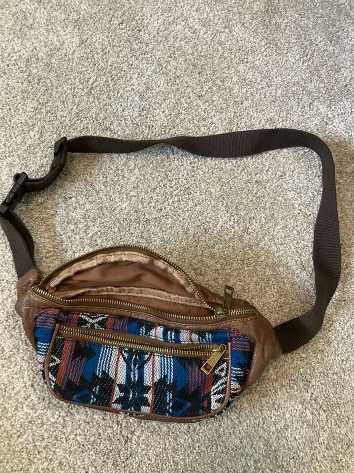 Native American Tribal Design Fanny Pack Hip Belt