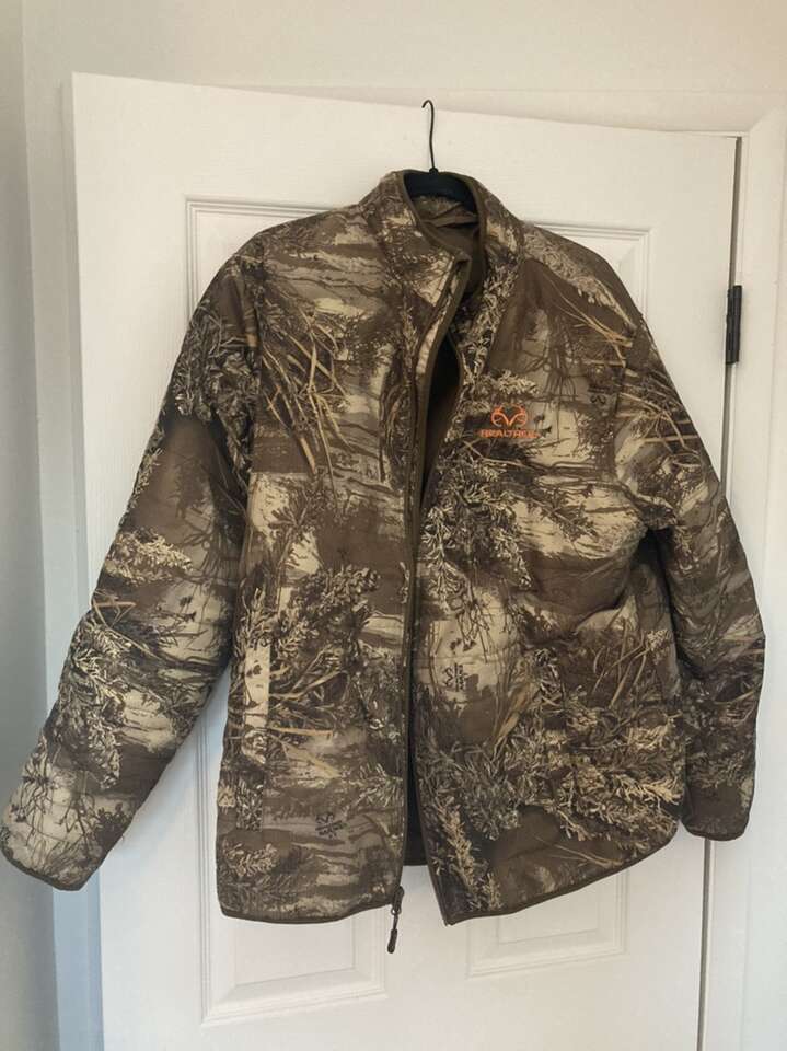 Realtree L Large MAX 1 XT Sagebrush Jacket Coat