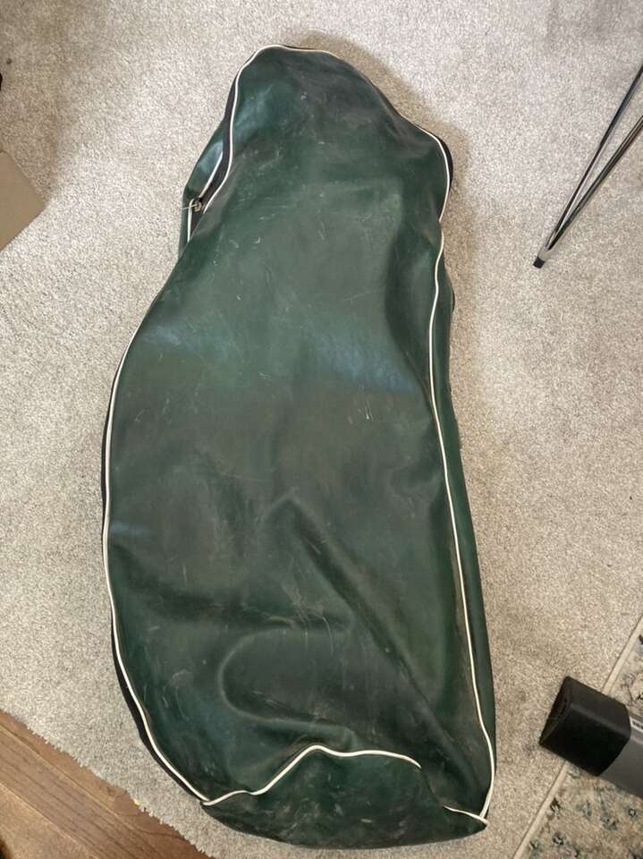 Ben Hogan Burton Leather Golf Club Bag USA Green