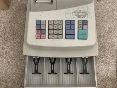 TESTED SHARP XEA101 Cash Register Till Cash Drawer