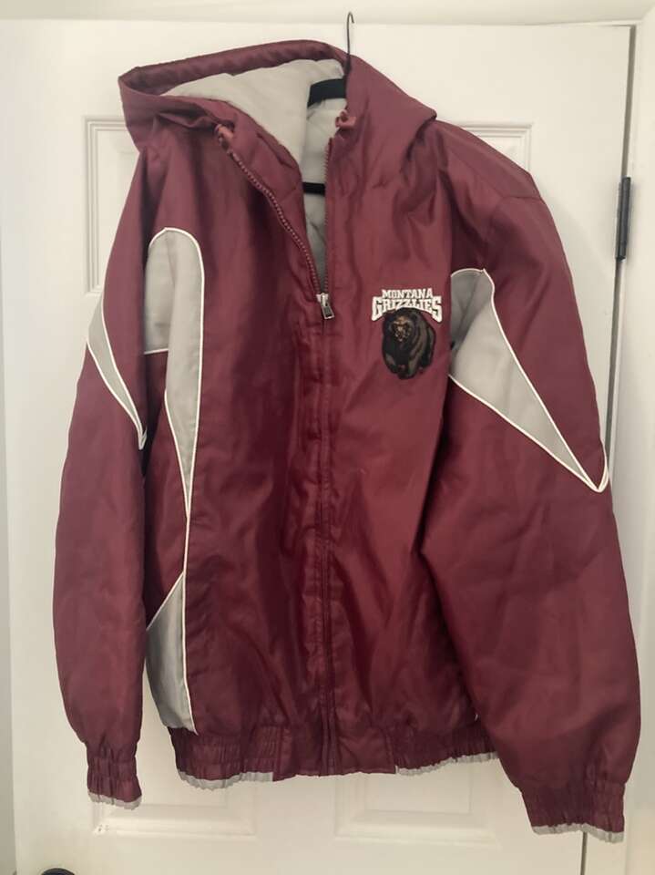 Vtg MT U Of Montana Starter Inspired Coat jacket