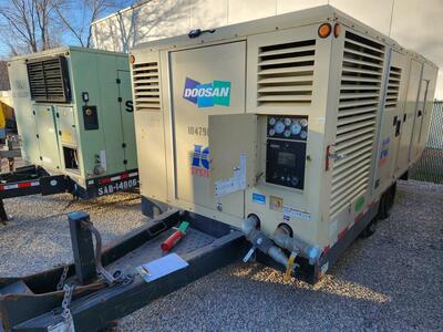2016 Doosan HP1600WCU-T4F 1600 CFM Portable Air Compressor