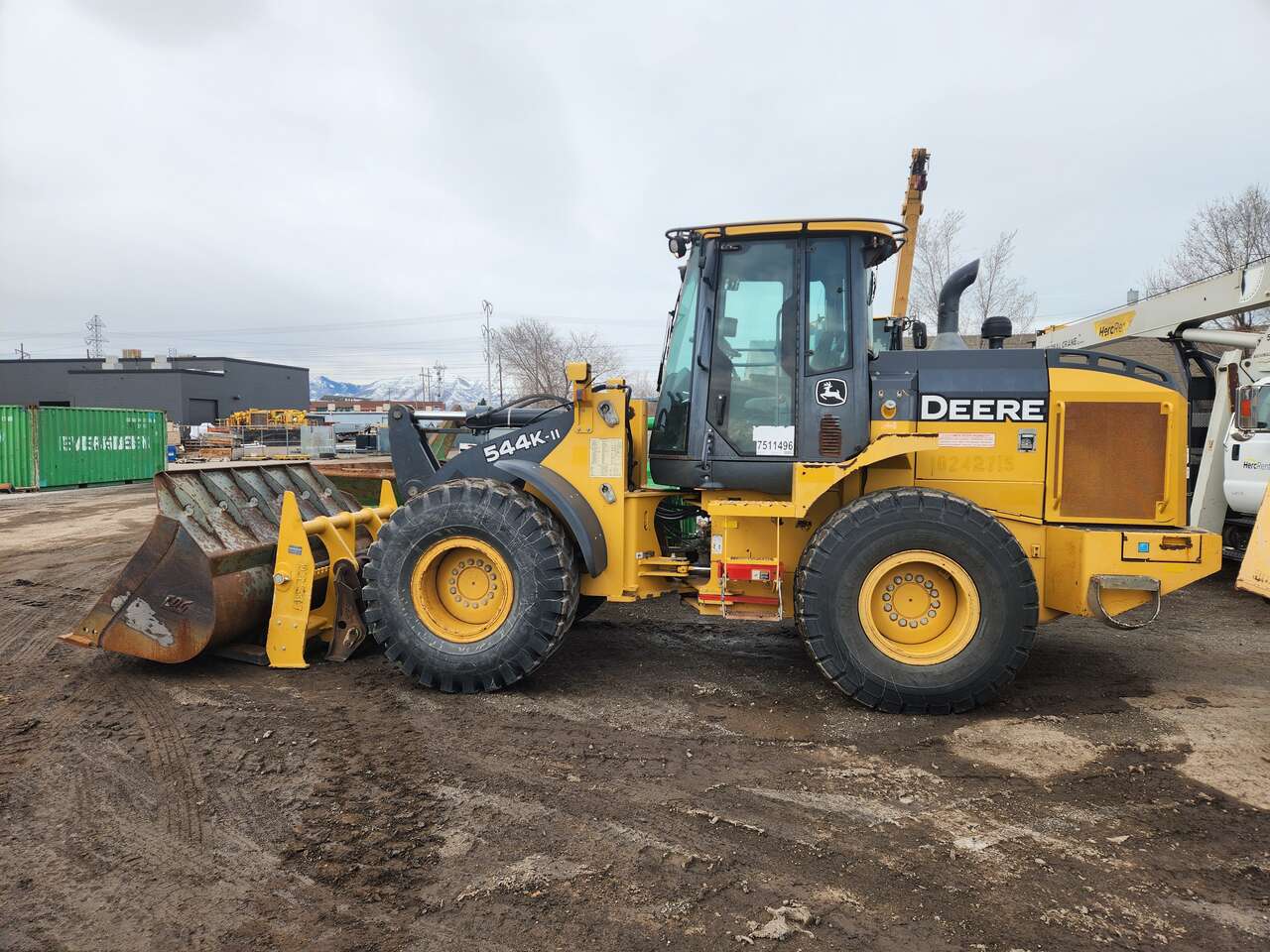 2018 John Deere 544K II Wheel Loader with Forks