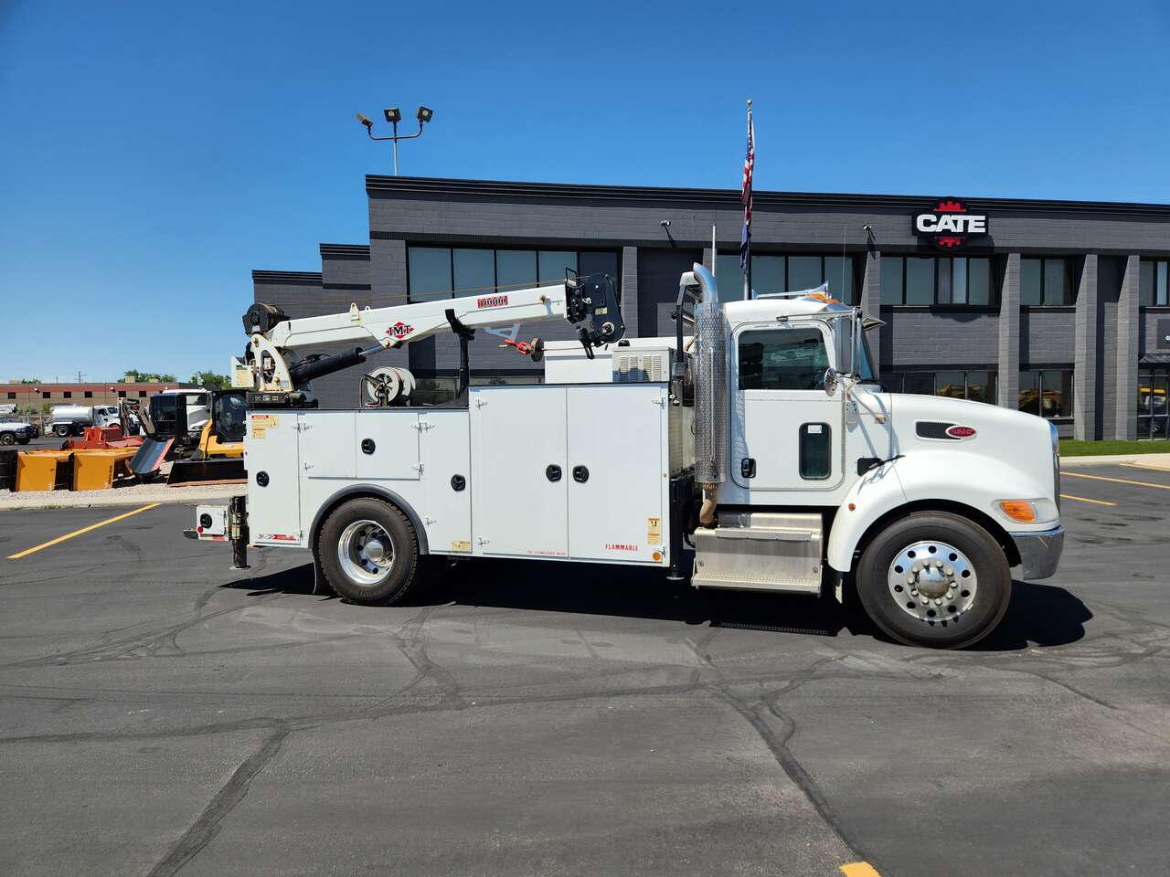 2016 Peterbilt 337 Mechanics Truck IMT 10,000 lbs Crane