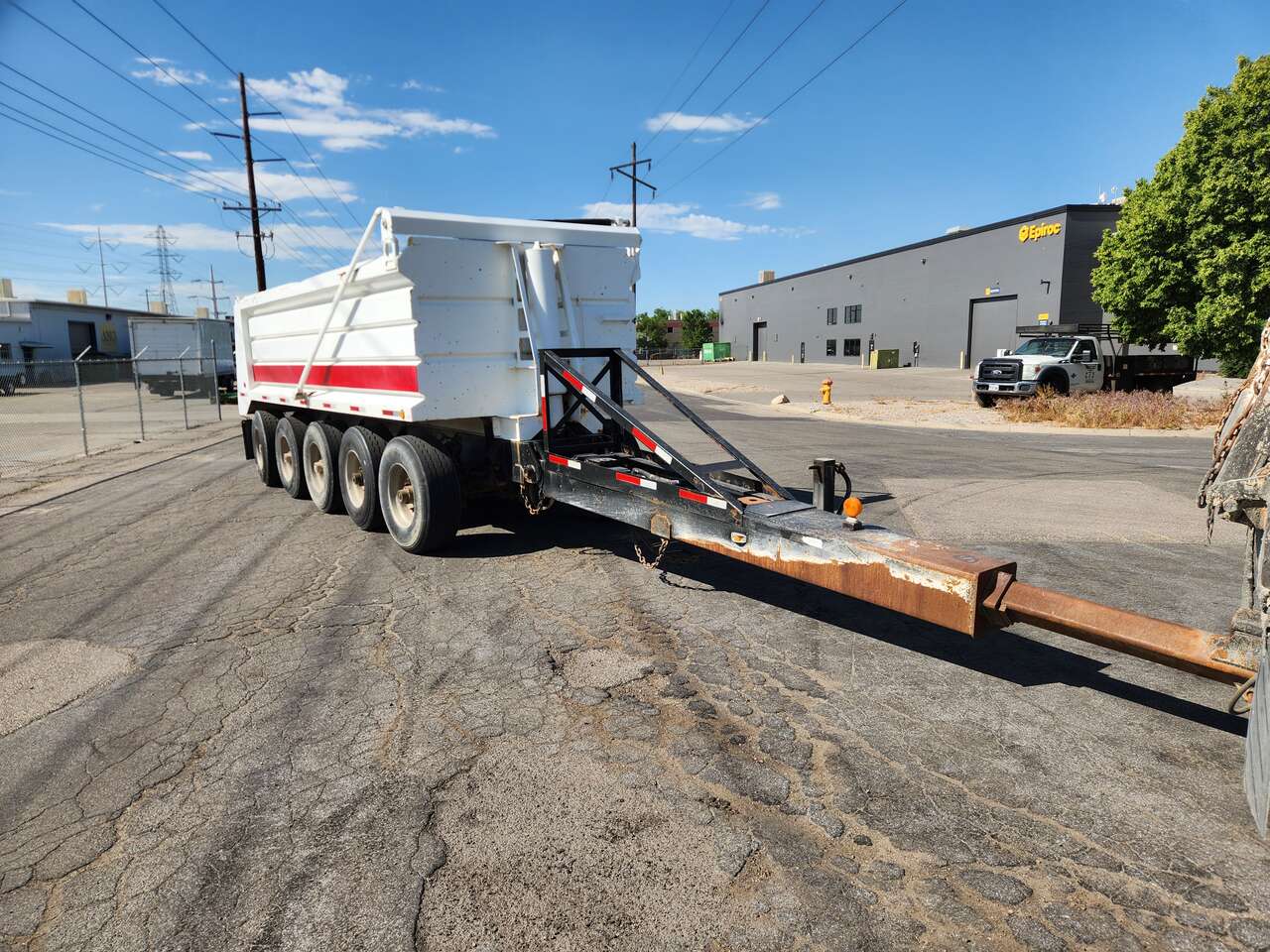 2007 Williamsen 5 Axle End Dump Pup