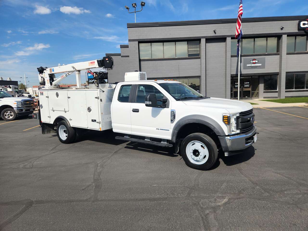 2019 Ford F550 Mechanics Truck, 2wd, Autocrane 5,000 lbs Capacity