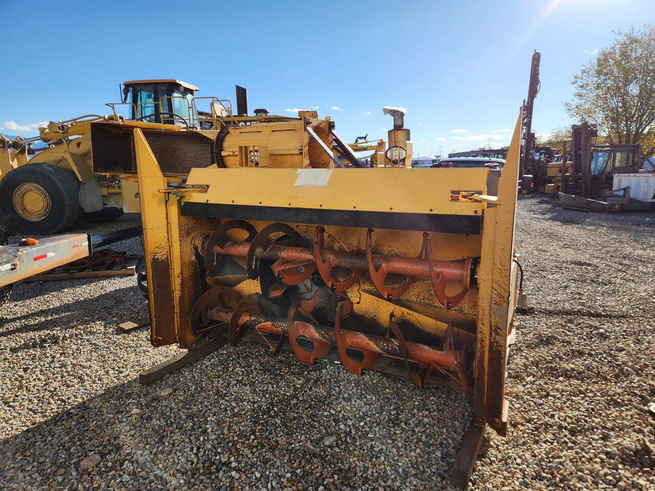 Tenco TC202 Loader Mount Snow Blower