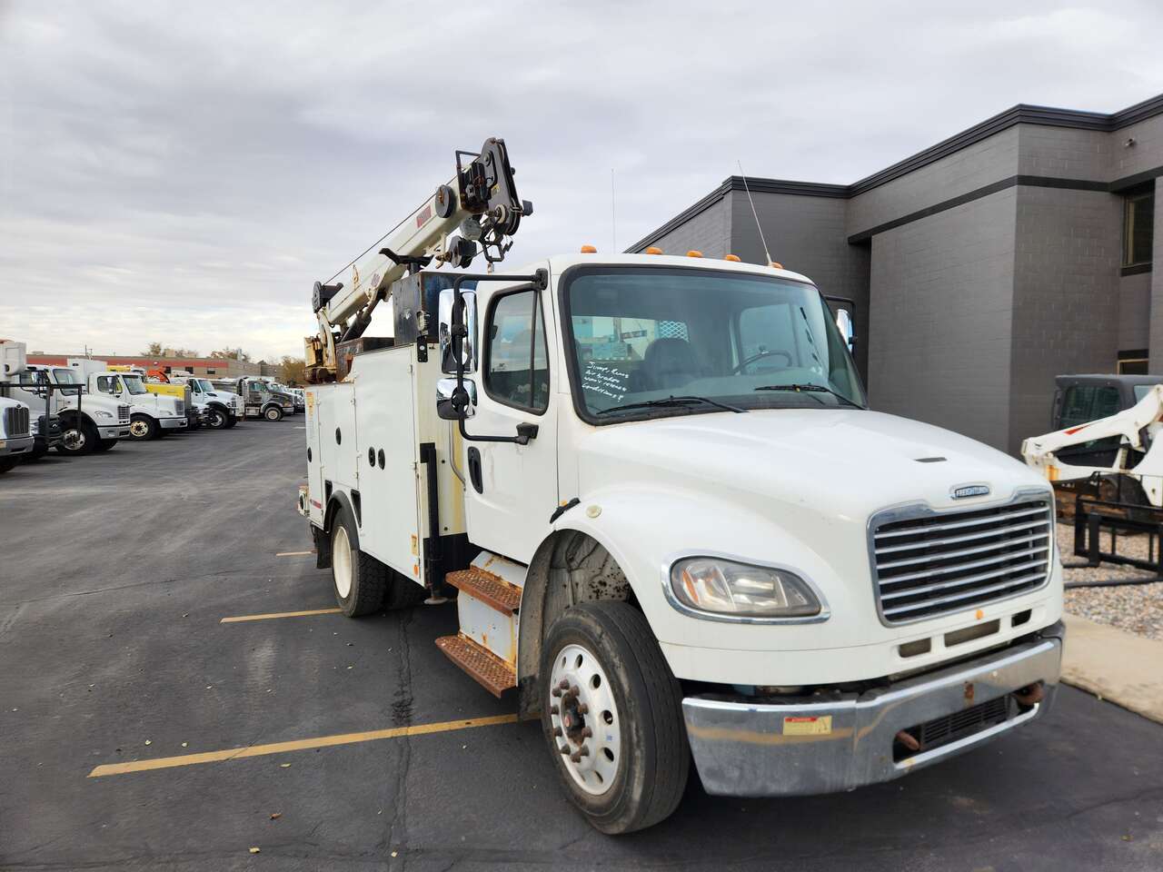 2019 Freightliner M2 Mechanic Truck, IMT 7,500 lbs Crane